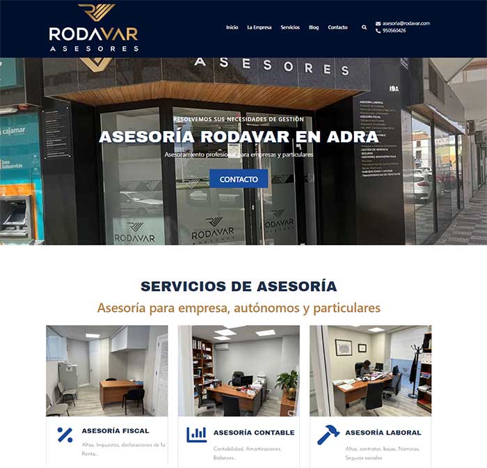 portada nueva web Rodavar Asesores